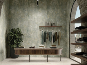 Пол / облицовка из керамогранита с цементным эффектом