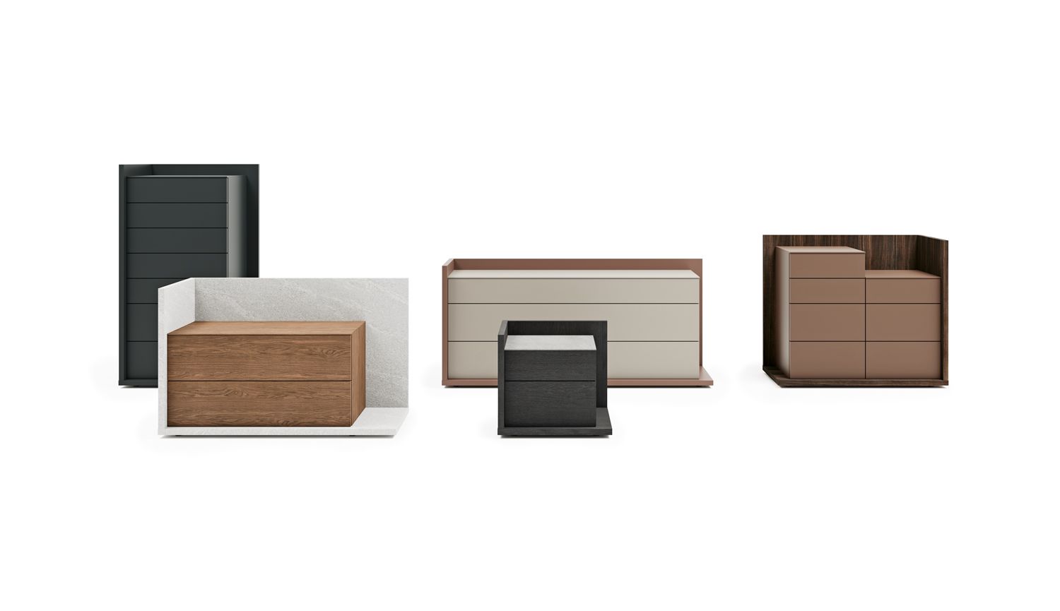 Деревянный комод Dall'Agnese тонкий ARCH-00035685 - Вид №1
