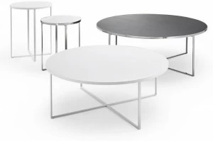 YOMEI Круглый журнальный столик из металла Minimize