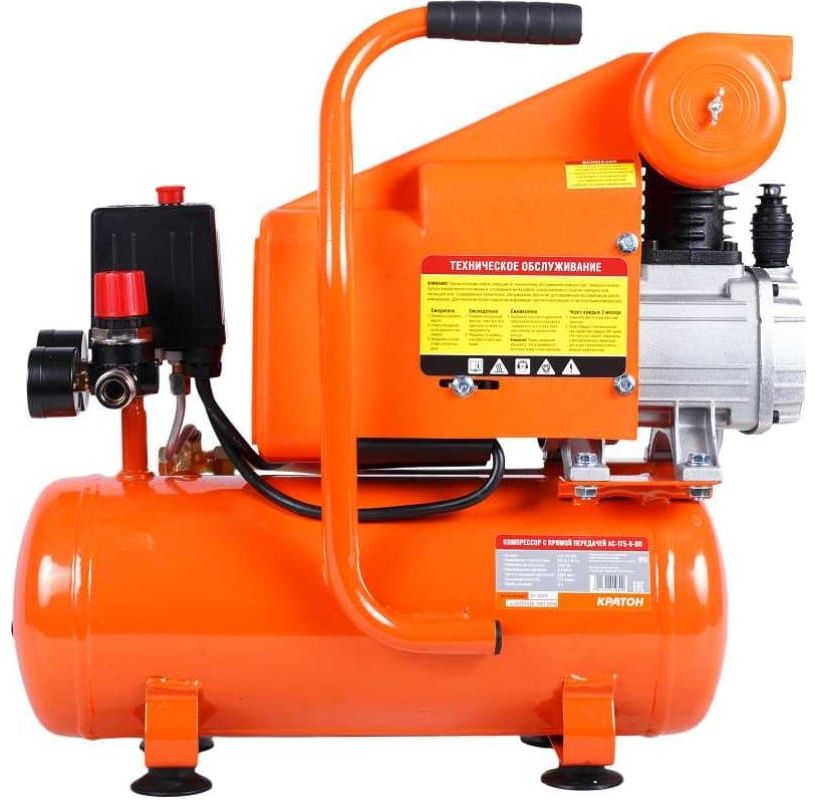 Компрессор поршневой масляный Кратон AC-175-6-DD 9024841 STDN-0076148 - Вид №3