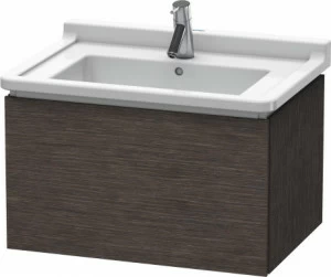 LC616407272 Тумбочка подвесная L-Cube #LC6164 670 x 469 мм Дуб брашированный, натуральный шпон