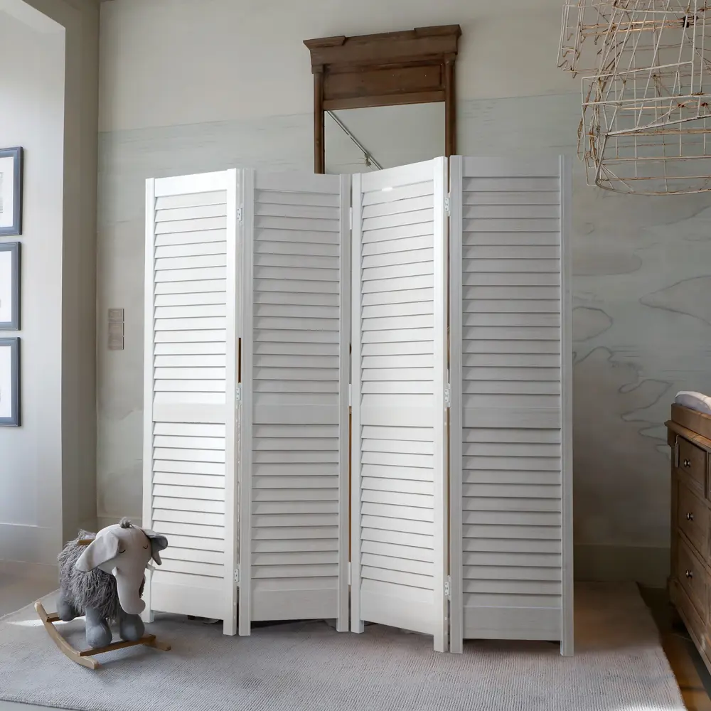 РСП Ширма-перегородка ПВХ с жалюзи для зонирования пространства 1.6x1.6 м 83577903 STLM-0042072 - Вид №4