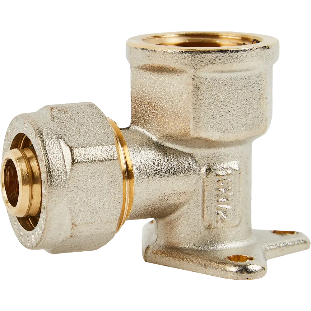 Водорозетка Aquasfera 1/2"x16 мм ВР никелированная латунь 027-8755 STLM-2153549 - Вид №1