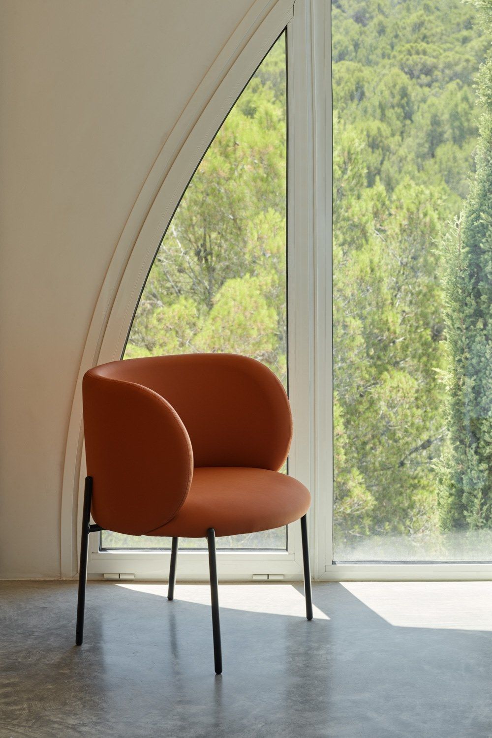 Кресло из искусственной кожи с подлокотниками TEULAT Mogi ARCH-00092240 - Вид №24