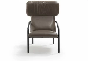 Sancal Кресло Wing из кожи с подлокотниками Elle