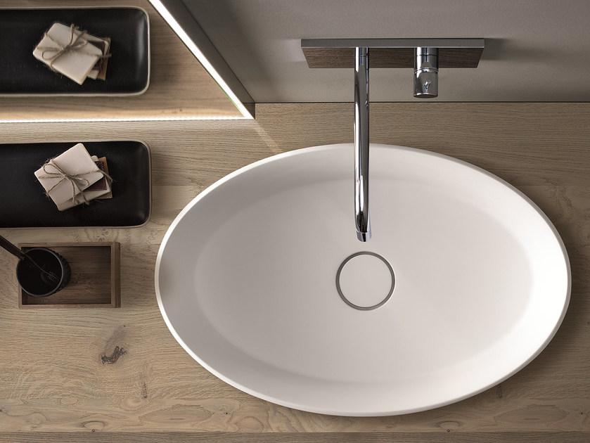 Birex Подвесная тумба под умывальник из фанерованной древесины с зеркалом 45 sun-id-1376484 - Вид №1