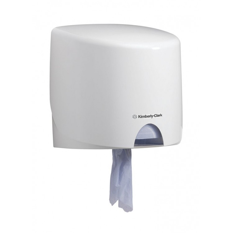7018 Kimberly Clark Диспенсер настенный для протирочного материала в рулонах белый Kimberly Clark Professional 7018 белый 