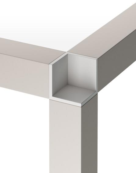 Alias Квадратный стеклянный журнальный столик Tavolo zero sun-id-1382174 - Вид №3