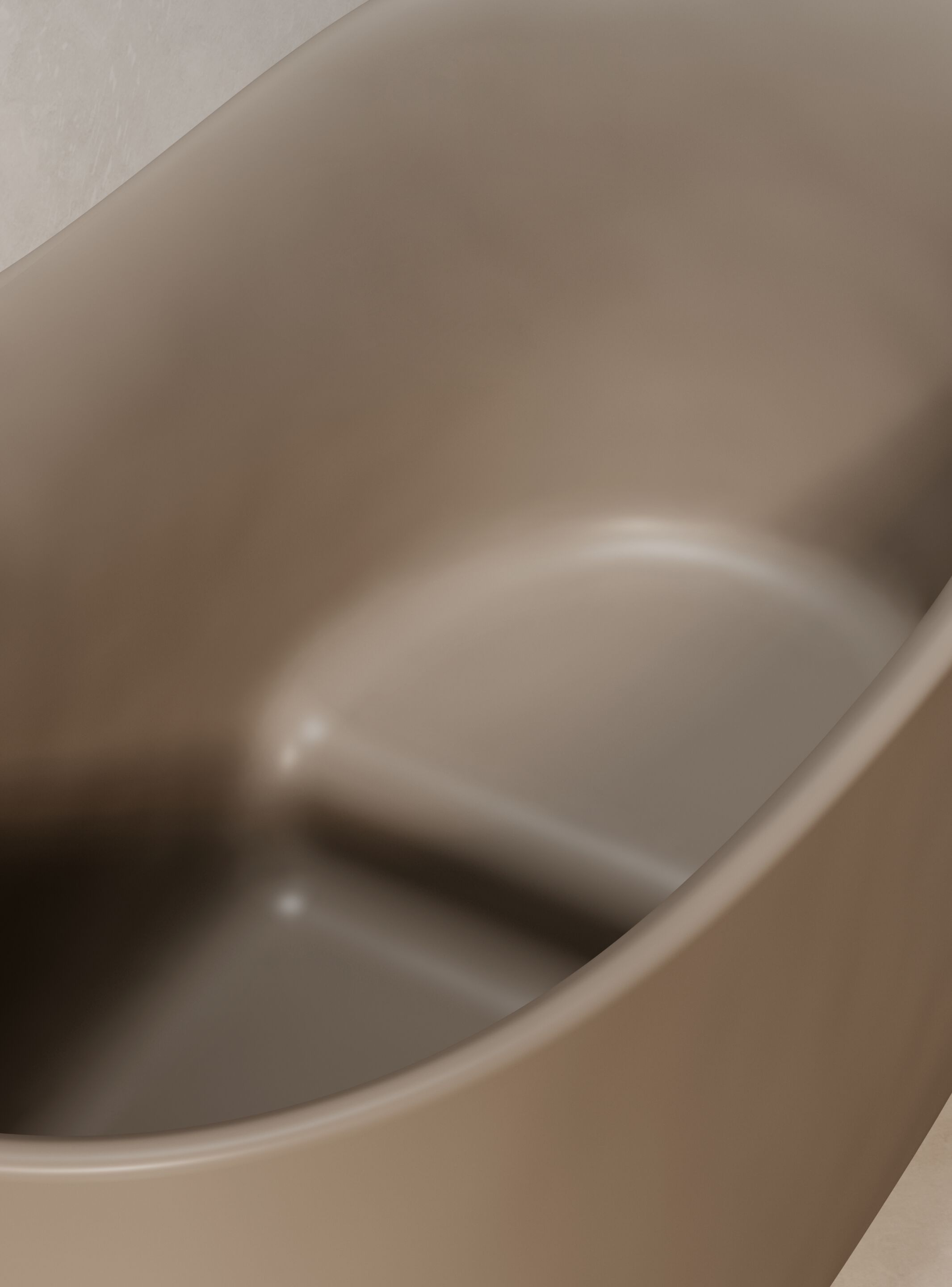 Овальная ванна в центре комнаты с сиденьем Livingtec® Ceramica Globo KOI ARCH-00105779 - Вид №1