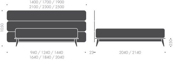 Heavens Двуспальная кровать из лакированного дуба Enzo sun-id-1412944 - Вид №5