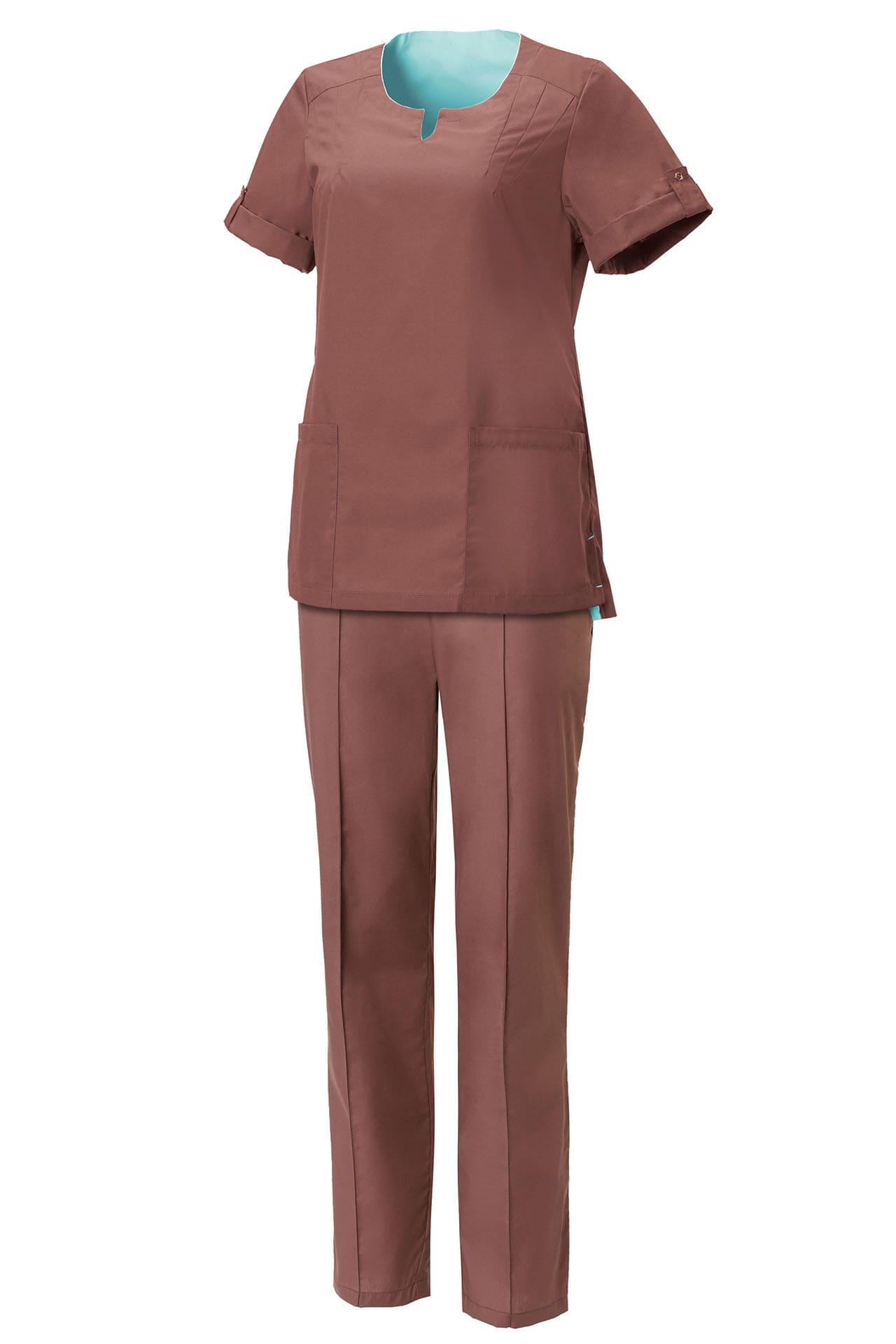 5043396 Костюм женский шоколадный GVENN  Медицинская одежда  размер 64-66/158-164 