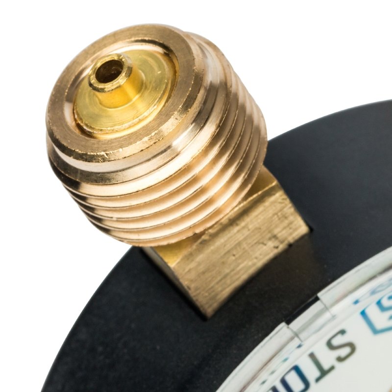 Манометр радиальный 80 мм 1/2" 10 бар STOUT SIM0010801015 - Вид №1