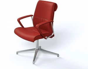 Ares Line 4-спицевый стул с подлокотниками для залов ожидания Parlament