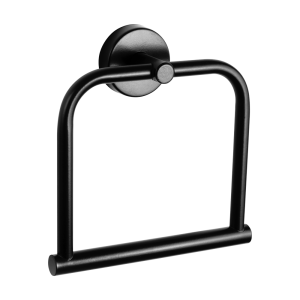 62061 Нержавеющий полотенцедержатель, черная матовая поверхность SANELA