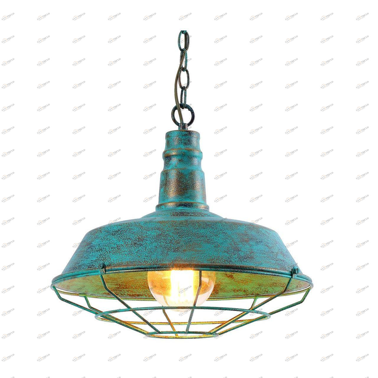 Подвесной светильник Arte Lamp Ferrico A9183SP-1BG ARTE LAMP FERRICO BG 105594 Голубой 