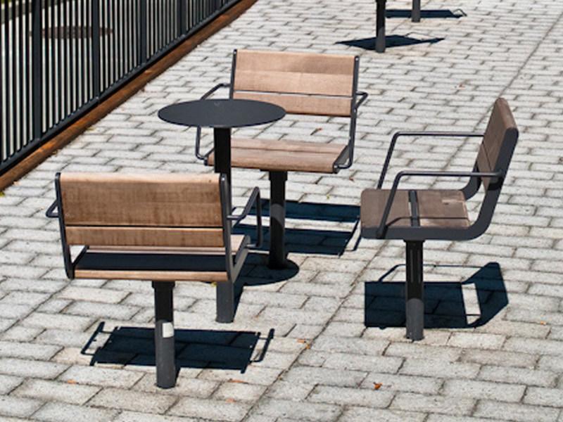 VESTRE Стол для пикника из стали и дерева April sun-id-1381246 - Вид №5