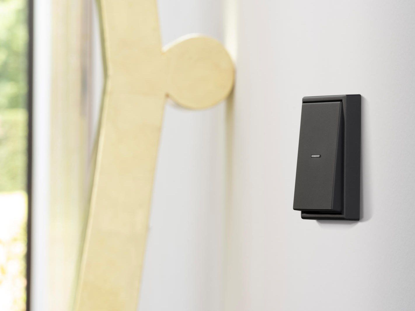 Матовый черный графитовый переключатель JUNG черный матовый графит ARCH-00009298 - Вид №4