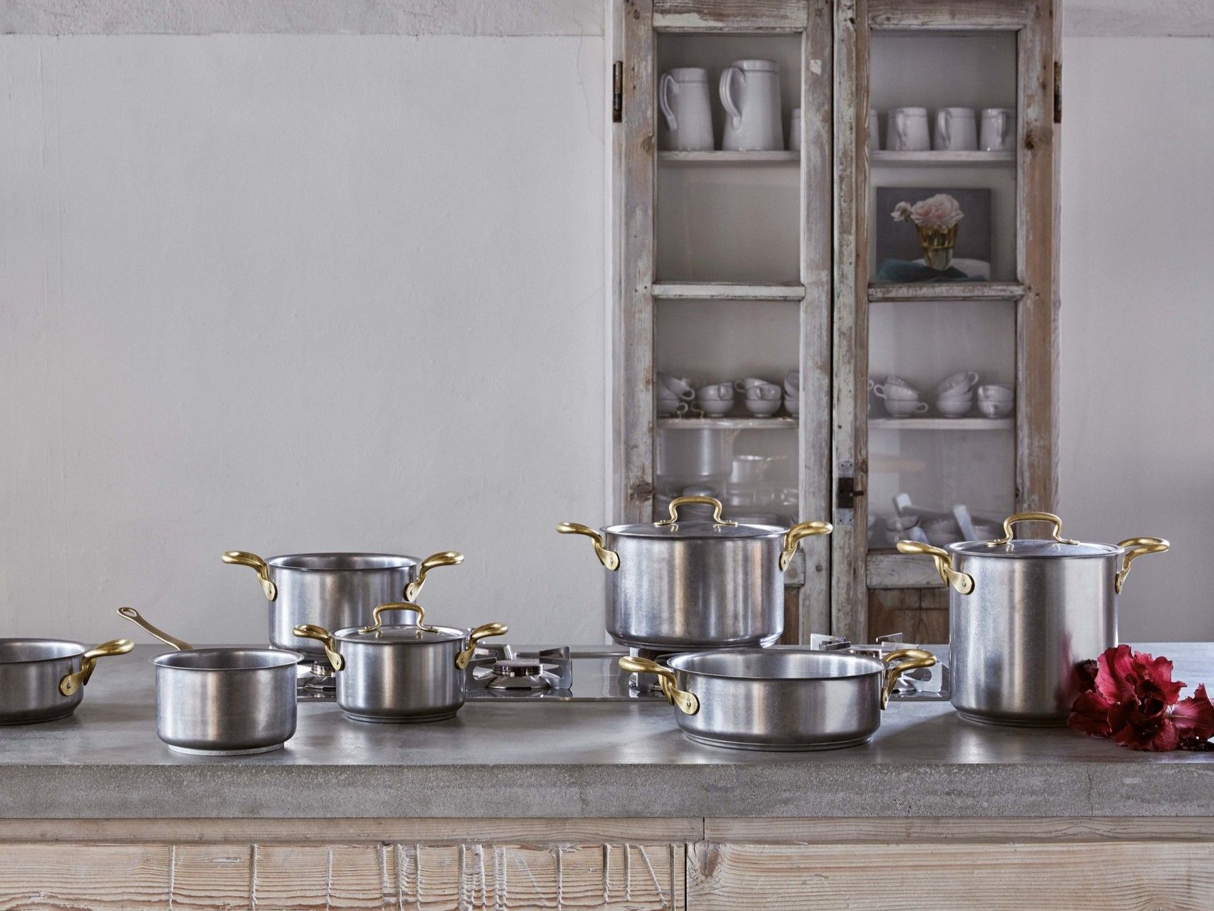 Кастрюля из нержавеющей стали Sambonet 1965 Винтаж ARCH-00119989 - Вид №2