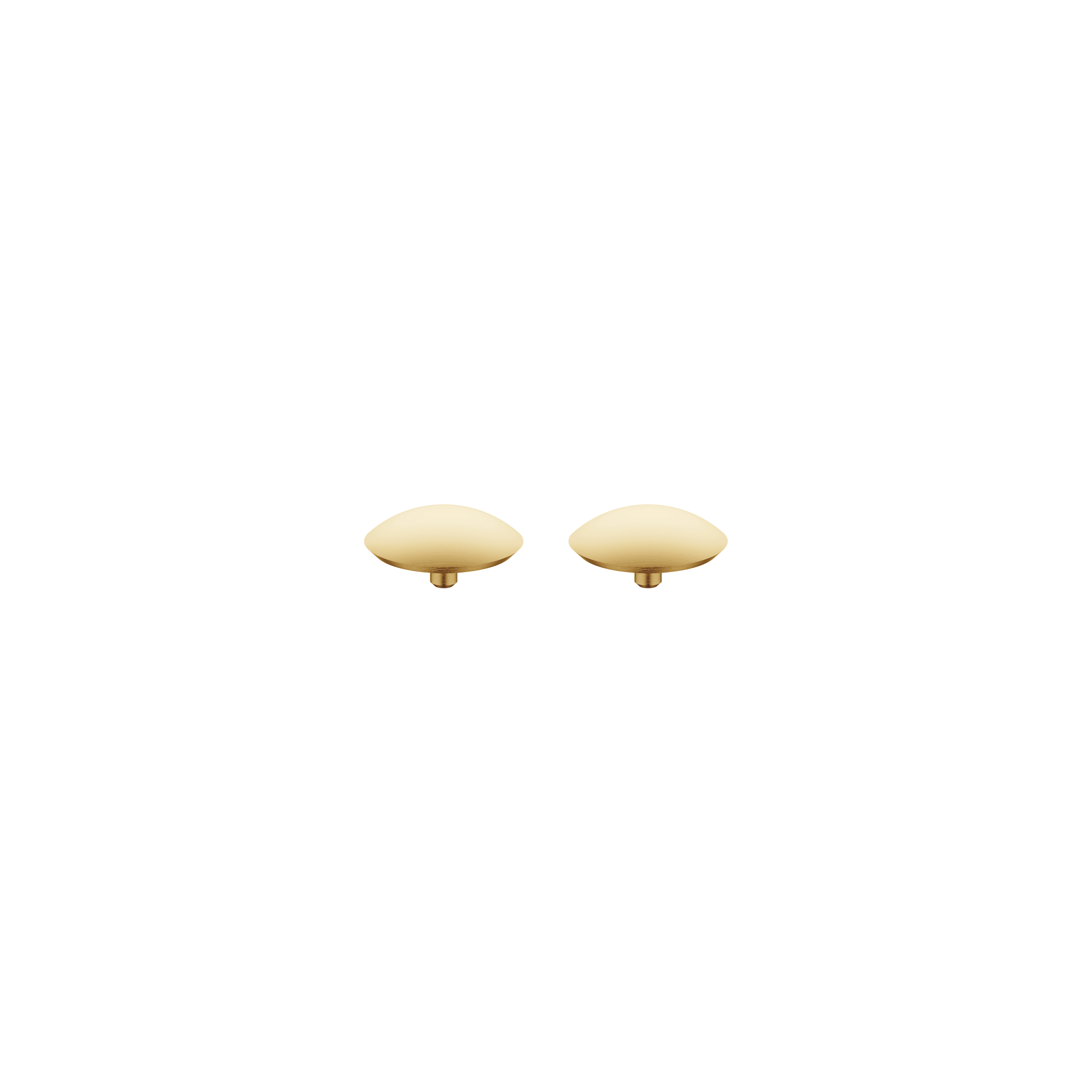 Декоративные колпачки для Perfecto – Brushed Durabrass (23-каратное золото) DornBracht 12801970-28