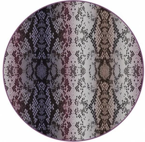 YO2 Ковер из полиамида круглый Vellum skins