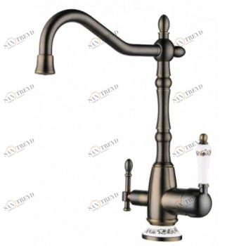 Zorg ZR 312 YF-50 Antuque Смеситель для кухни Zorg 355х230 мм 