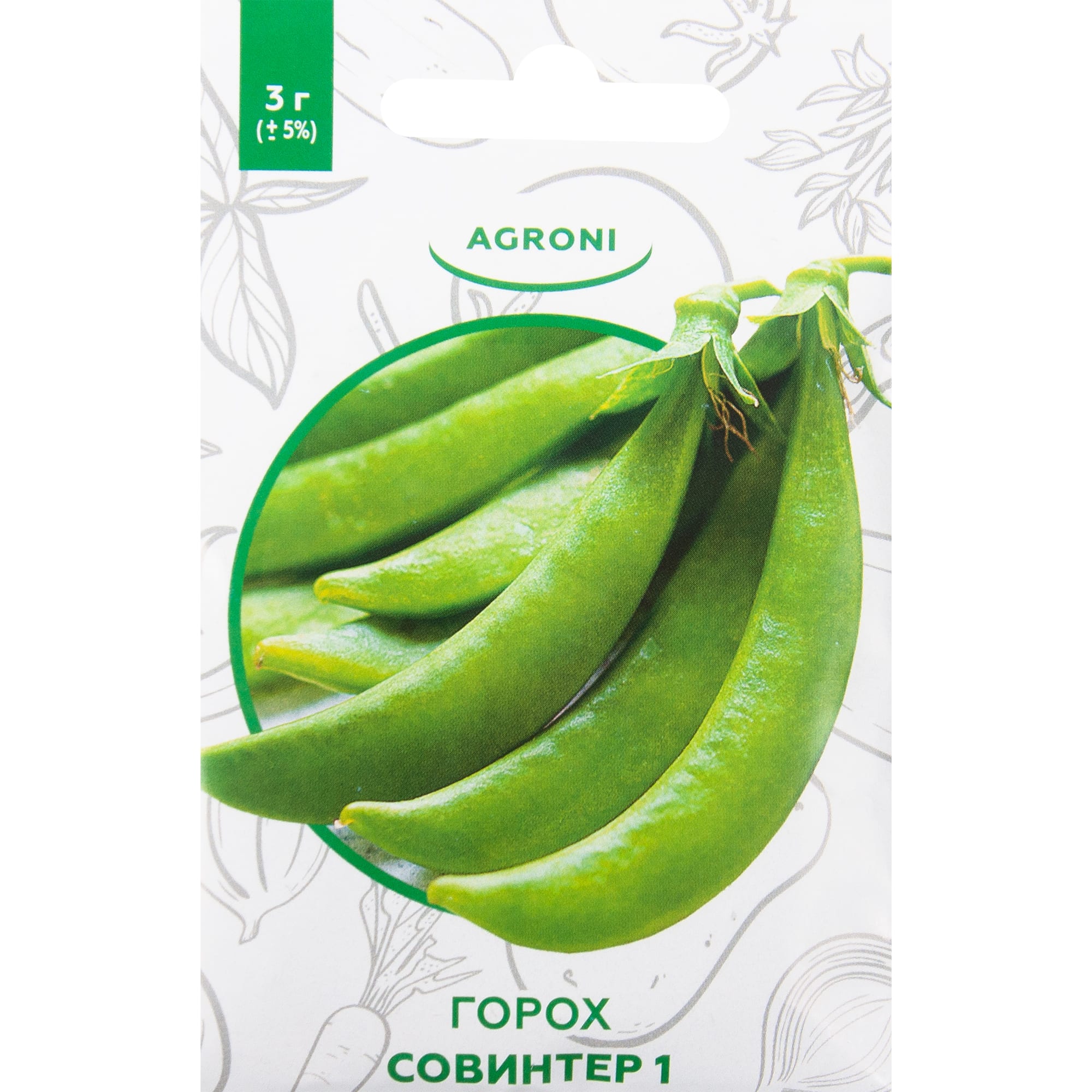 82457671 Семена Горох «Совинтер 1» XS Santreyd 