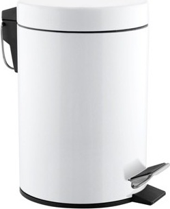 PP1312 Круглая корзина с педалью объемом 12 литров. mediclinics 