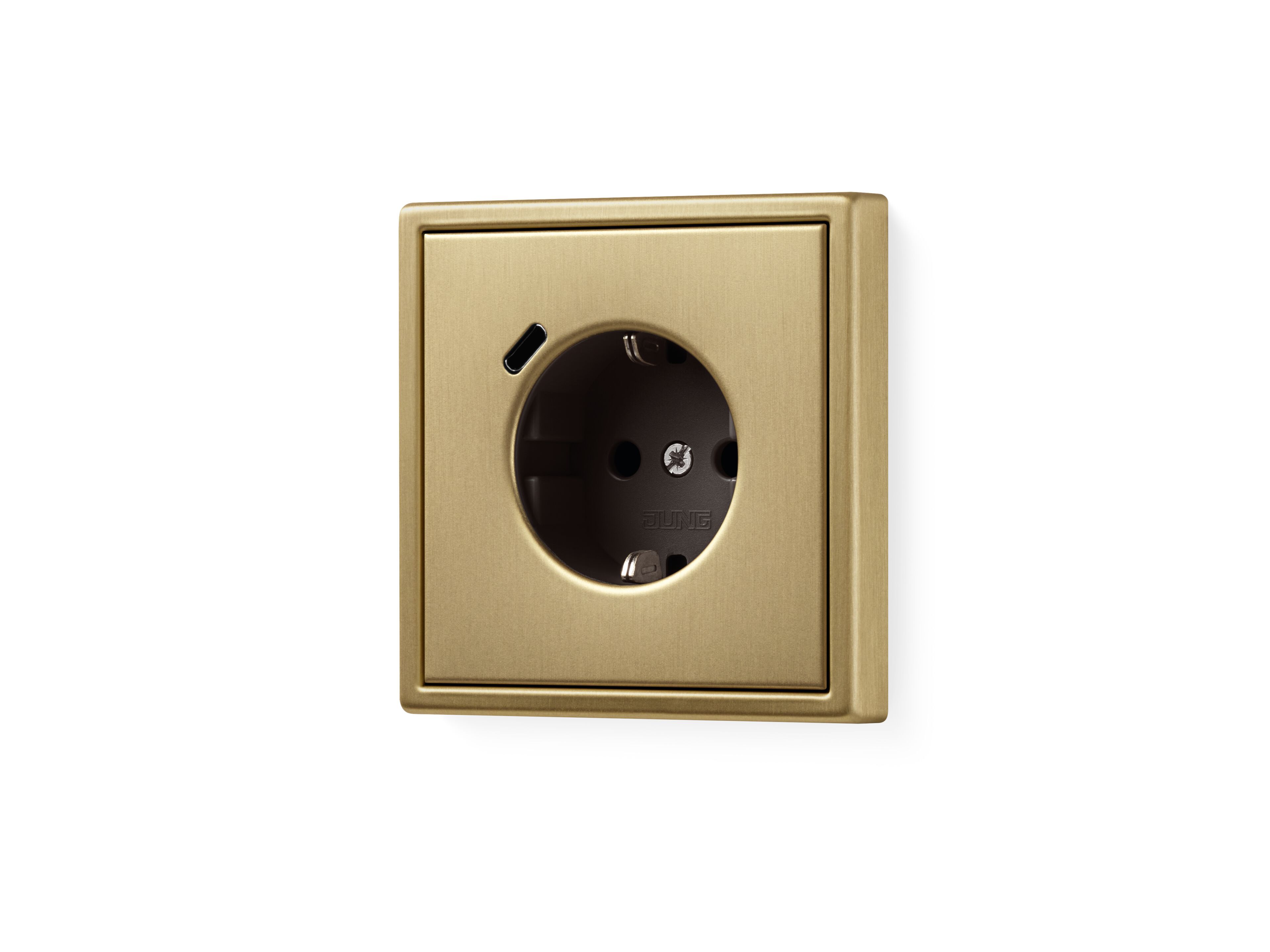 Двойная латунная электрическая розетка schuko с USB JUNG LS 990 ARCH-00099453 - Вид №1