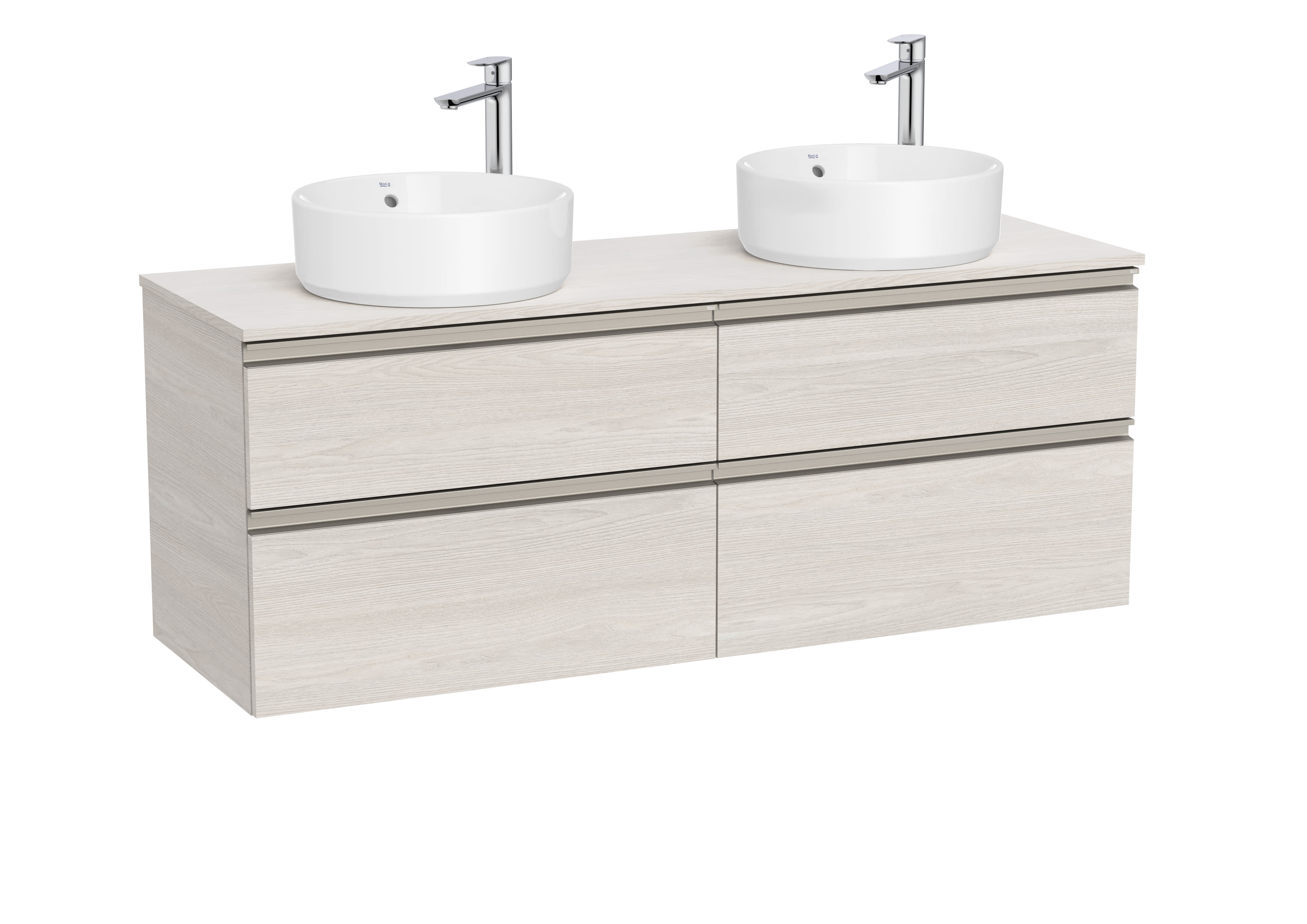 Деревянный двойной умывальник с ящиками Roca The Gap ARCH-00074708 - Вид №3