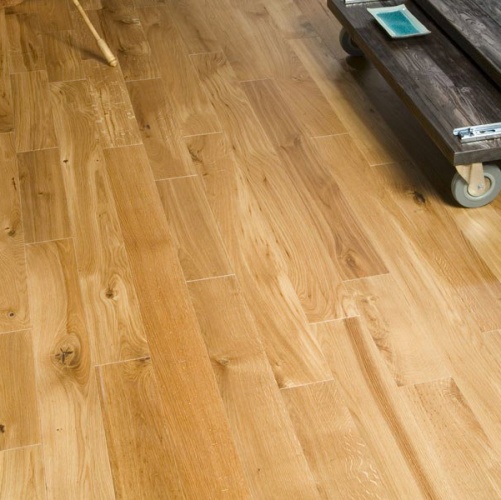 Паркетная доска Coswick Классическая 127мм Лак Дуб Селект (Гладкая) 600…2101х127 мм 11531101 - Вид №6