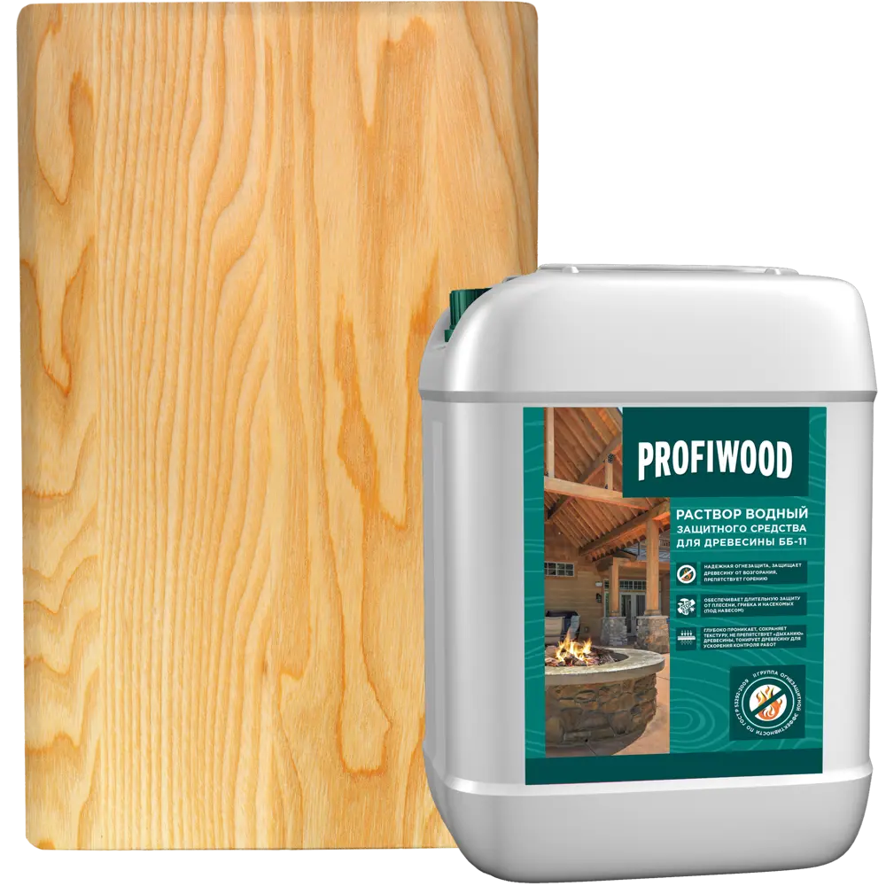 Раствор деревозащитный II группы Profiwood ББ-11 5 кг 14013945 STLM-2098157 