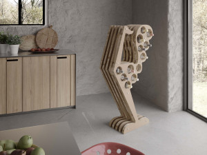 Напольная винная стойка