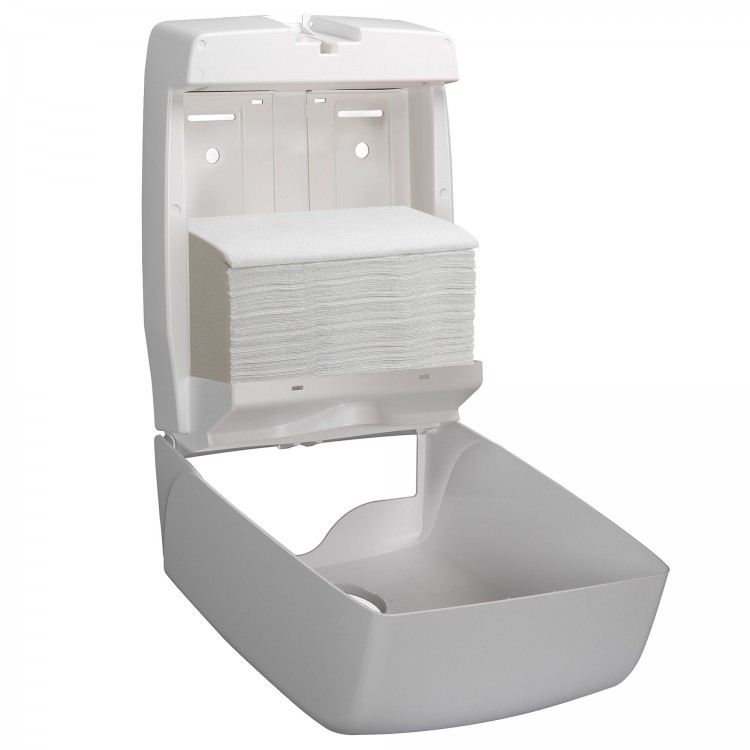 6663 Kimberly Clark Полотенца бумажные листовые Kimberly Clark Scott Perfomance 6663 Z-сложения 1-слойные 12 пачек по 212 листов  - Вид №3