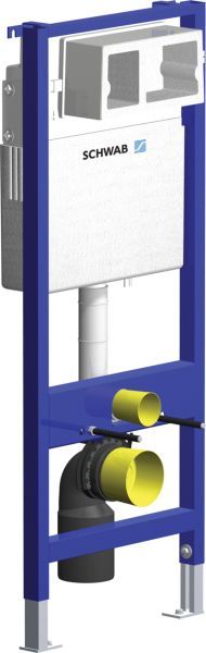 850.8002_XS Schwab, инсталляция для подвесного унитаза для клавиш Gala-S/VistaDuo/RivaDuo Santreyd 