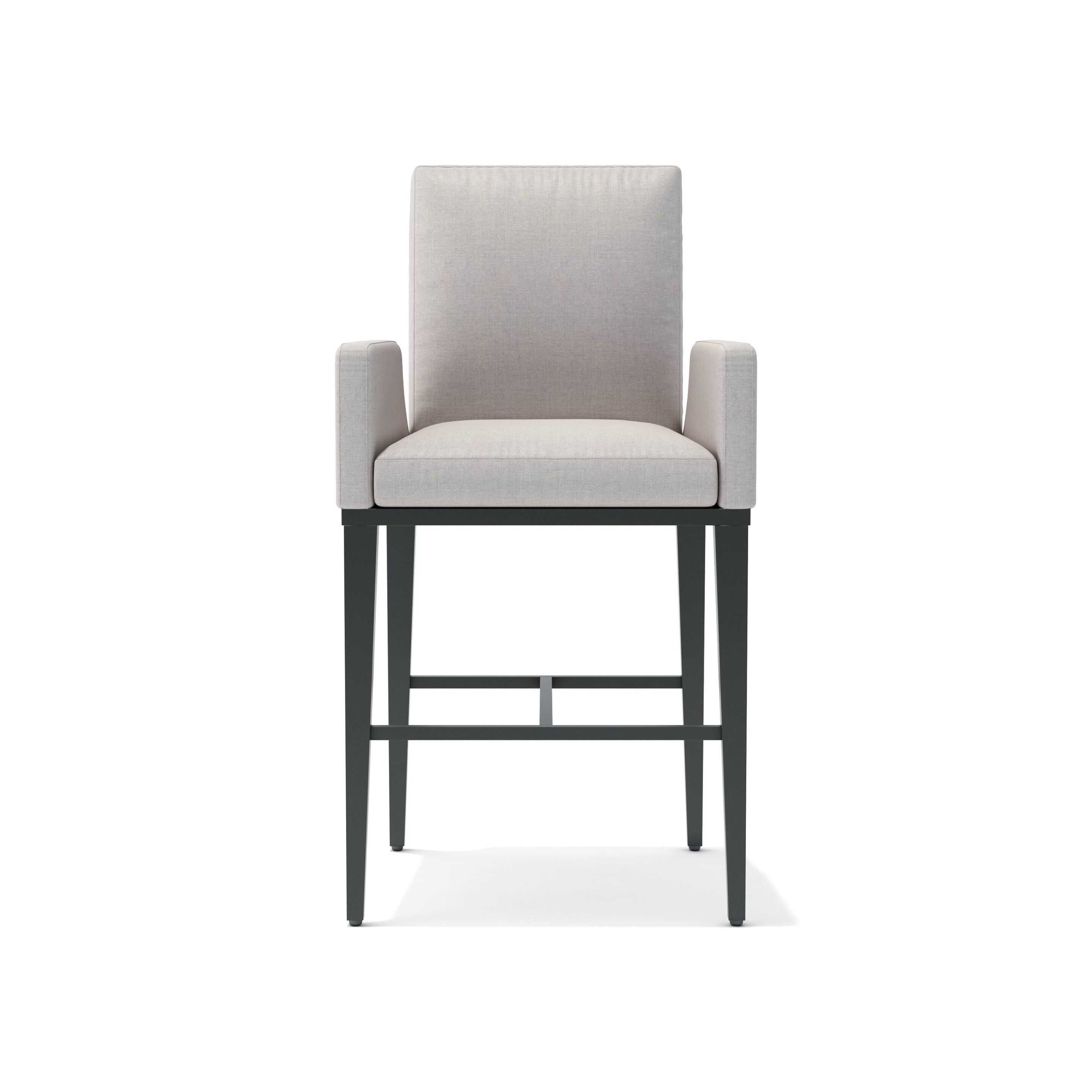 Тканевый мягкий садовый стул с подлокотниками Walters Varenna ARCH-00131229 - Вид №6