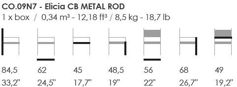 Fenabel Офисное кресло с 5 спицами на колесиках Elicia sun-id-1403739 - Вид №1