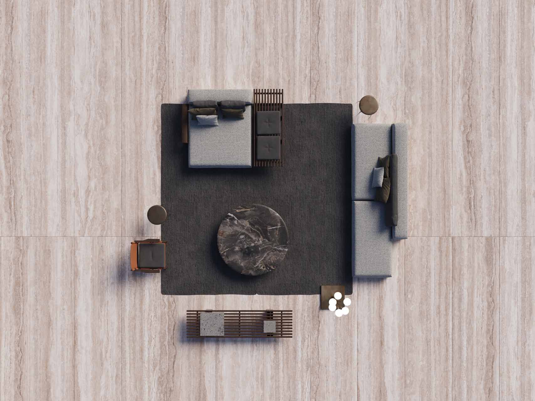 Ткань сад диван Exteta Эльба ARCH-00086973 - Вид №51