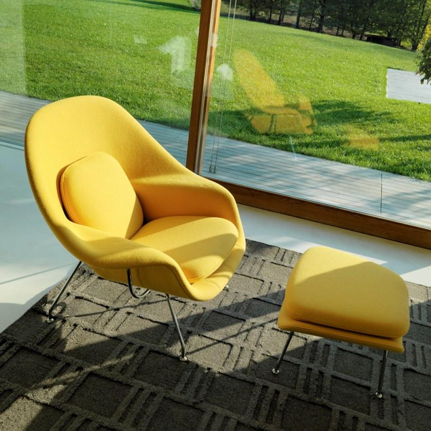KNOLL Подставка для ног из ткани Womb™ sun-id-1470959 - Вид №3