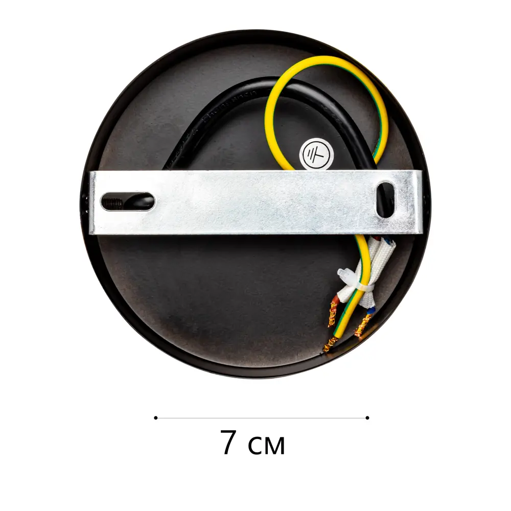Светильник подвесной Mons, 1 лампа, 5 м², цвет чёрный LAMPLANDIA STLM-2185489 - Вид №6