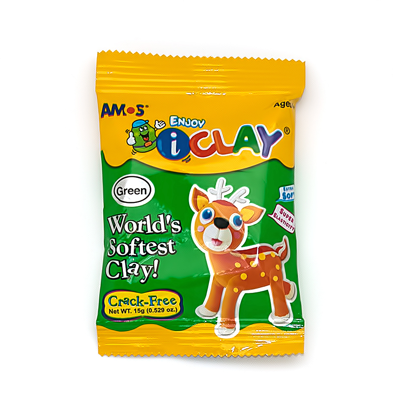22036 Масса для лепки iClay ассорти 15 г AMOS 