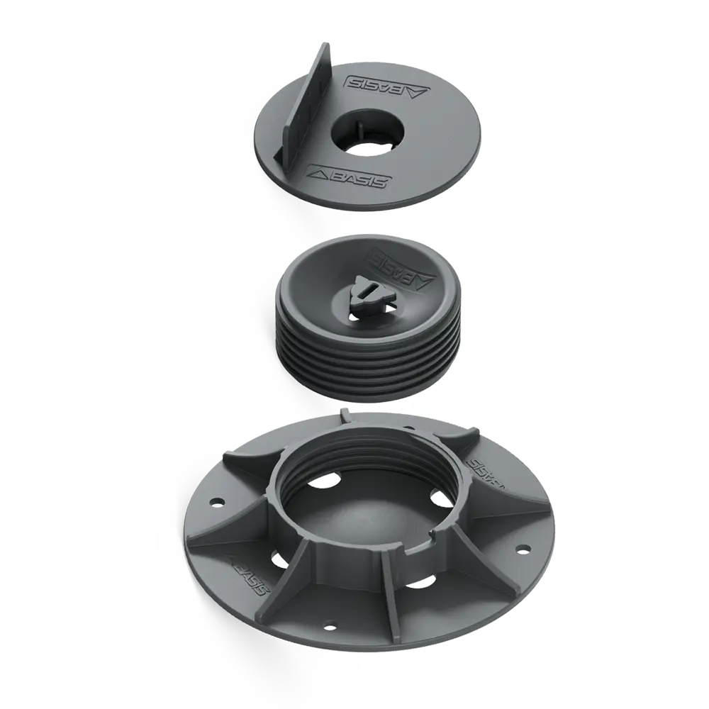 Опора для террасной доски T-Decks Professional 54-75 мм цвет черный STLM-2100965 - Вид №2