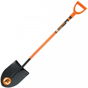 82877410 Лопата штыковая Finland 1931 123 см сталь, с черенком