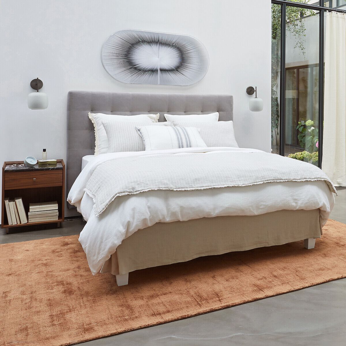 Деревянная и мраморная тумбочка с ящиками AMPM Noham ARCH-00089786 - Вид №5