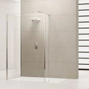 Novellini. Душевой уголок 80x80 см H9 с хромированным профилем GIADA