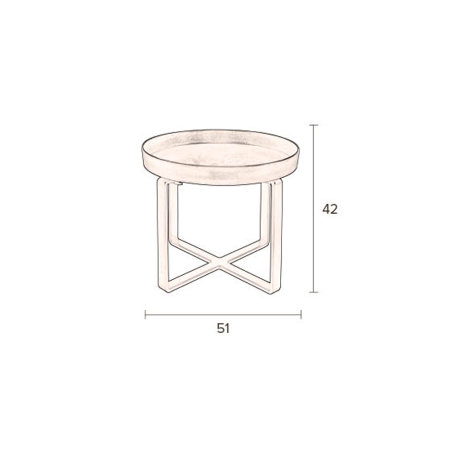 Столик Ferro Dutchbone 2300137 - Вид №7