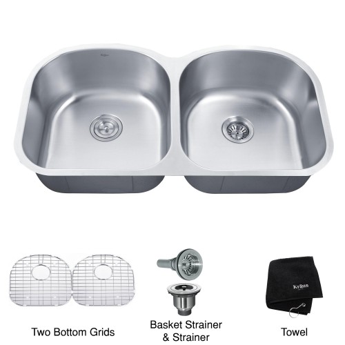 KBU28 Мойка кухонная прямоугольная Krausru  - Вид №2