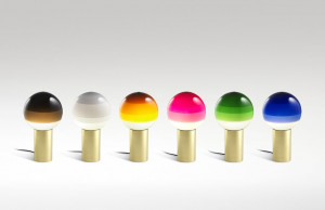 085691 Настольный светильник S синий-латунный Marset Dipping Light