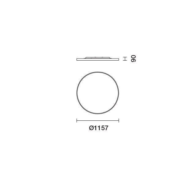 Утопленный метакрилатный потолочный светильник iGuzzini остров ARCH-00112289 - Вид №1