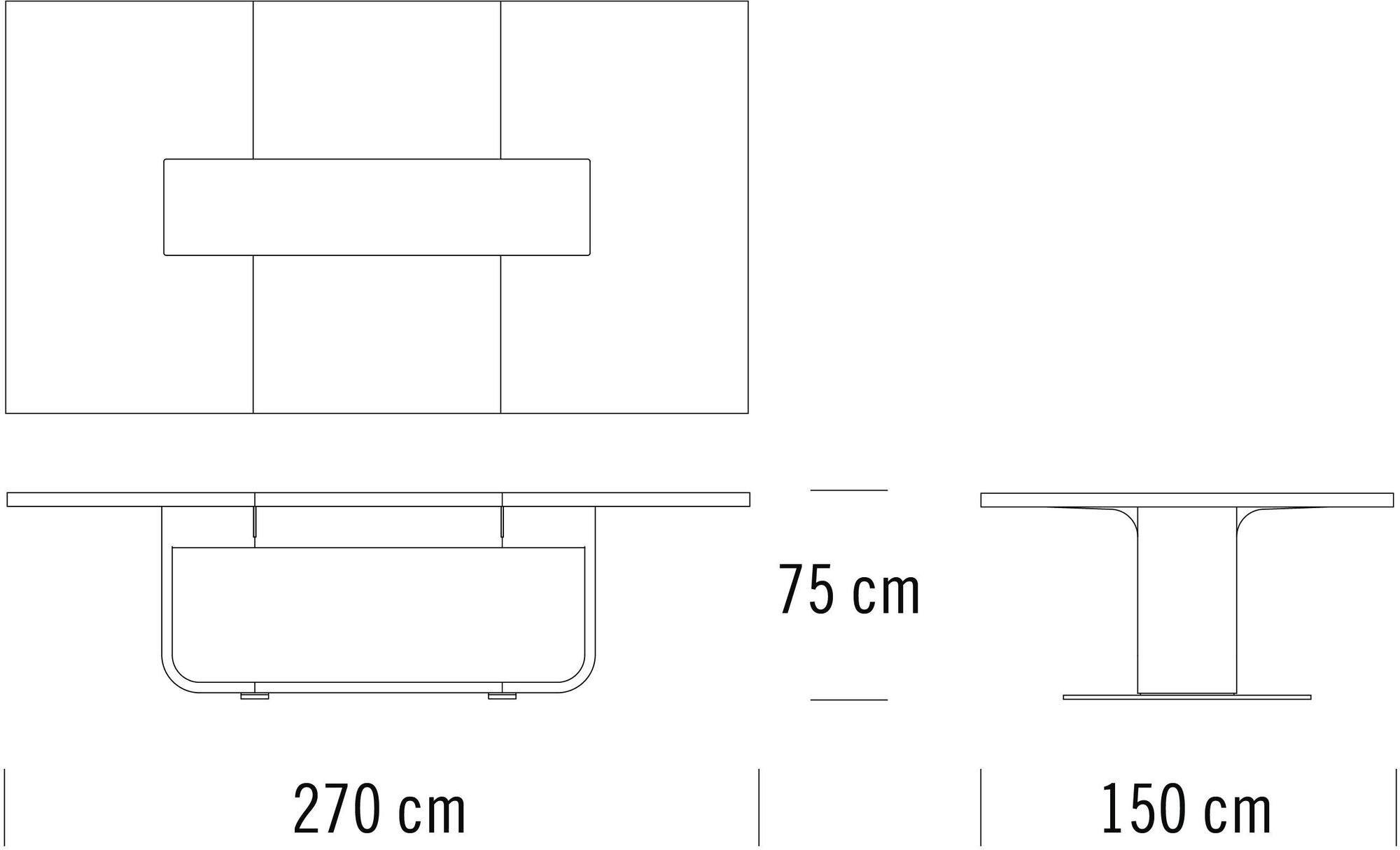 Thonet Прямоугольный стол для совещаний S 8000 sun-id-1394774 - Вид №9