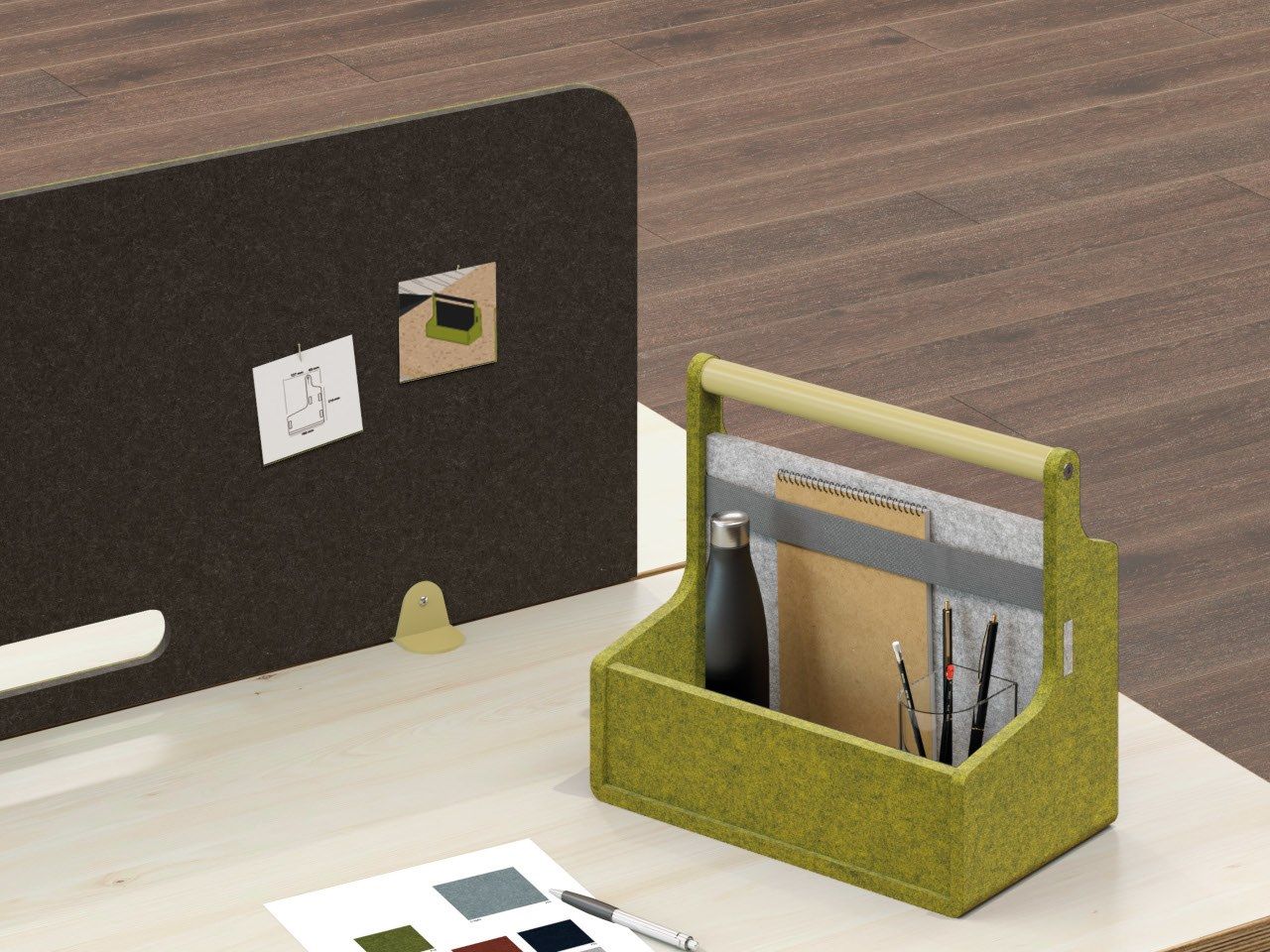 Рециркулированный PET держатель для посуды Manade Felt ARCH-00074997 - Вид №1